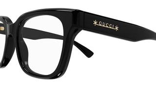 Gucci GG1176O men Black Geometric Eyeglasses