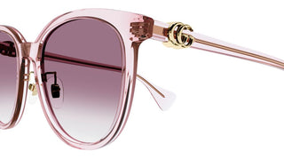 Gucci GG1180SK women Pink Cat Eye Sunglasses