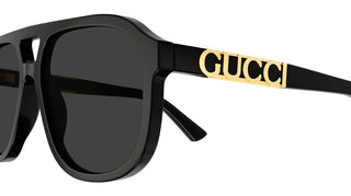 Gucci GG1188S unisex Black Pilot Sunglasses