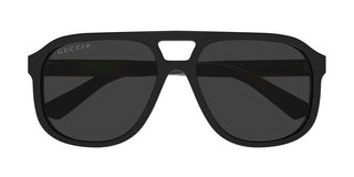 Gucci GG1188S unisex Black Pilot Sunglasses