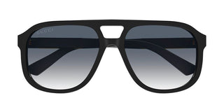 Gucci GG1188S unisex Black Pilot Sunglasses