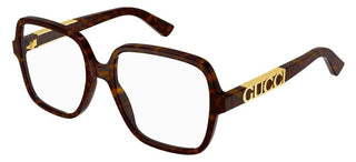 Gucci GG1193O women Havana Geometric Eyeglasses