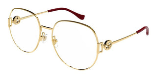 Gucci GG1208O women Gold Round Eyeglasses