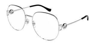 Gucci GG1208O women Silver Round Eyeglasses