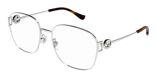 Gucci GG1209O unisex Silver Geometric Eyeglasses