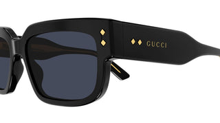 Gucci GG1218S men Black Geometric Sunglasses