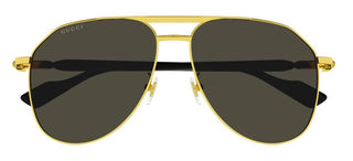 Gucci GG1220S men Gold Pilot Sunglasses