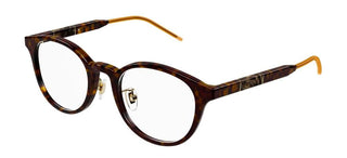 Gucci GG1229OJ unisex Havana Round Eyeglasses