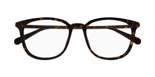 Gucci GG1230OA men Havana Geometric Eyeglasses