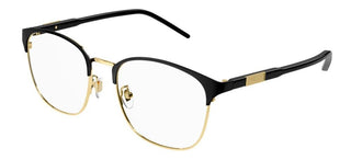 Gucci GG1231OA men Black Geometric Eyeglasses