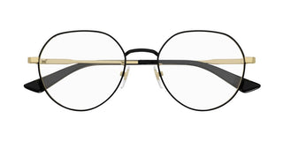 Gucci GG1232OA men Black Round Eyeglasses