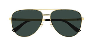 Gucci GG1233SA men Gold Pilot Sunglasses