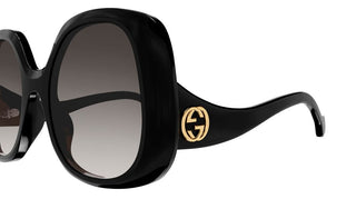 Gucci GG1235S women Black Oversize Sunglasses