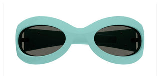 Gucci GG1247S women Green Geometric Sunglasses