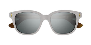 Gucci GG1264S men Silver Squared Sunglasses