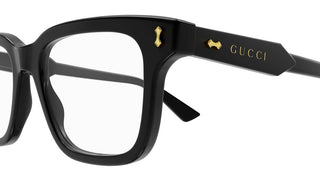 Gucci GG1265O men Black Geometric Eyeglasses