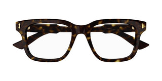 Gucci GG1265O men Havana Geometric Eyeglasses