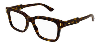 Gucci GG1265O men Havana Geometric Eyeglasses