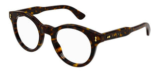 Gucci GG1266O men Havana Round Eyeglasses