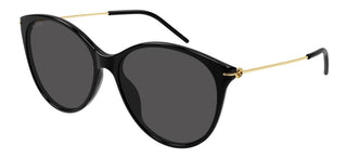 Gucci GG1268SA women Black Round Sunglasses