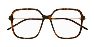 Gucci GG1271O women Havana Geometric Eyeglasses