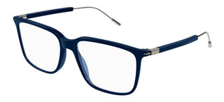 Gucci GG1273O men Blue Geometric Eyeglasses