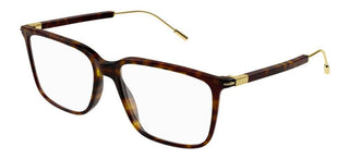 Gucci GG1276OK men Havana Geometric Eyeglasses