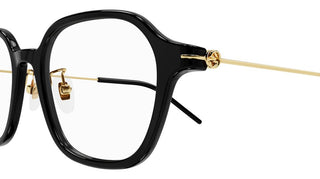 Gucci GG1277OA women Black Geometric Eyeglasses