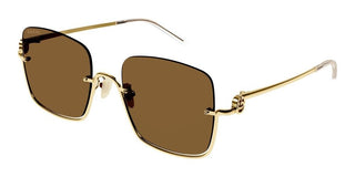 Gucci GG1279S women Gold Geometric Sunglasses