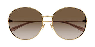 Gucci GG1281SK women Gold Round Sunglasses