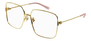 Gucci GG1284OA women Gold Geometric Eyeglasses