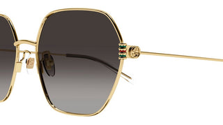 Gucci GG1285SA women Gold Geometric Sunglasses