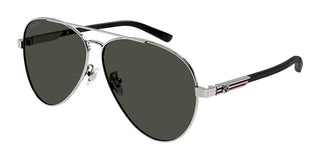 Gucci GG1288SA men Silver Oversize Sunglasses