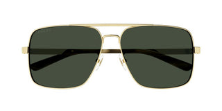 Gucci GG1289S men Gold Geometric Sunglasses