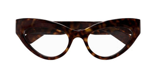 Gucci GG1295O women Havana Cat Eye Eyeglasses