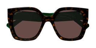 Gucci GG1300S women Havana Butterfly Sunglasses