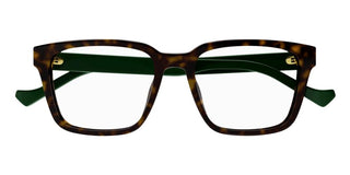 Gucci GG1306OA men Havana Geometric Eyeglasses