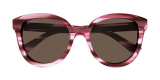 Gucci GG1315S women Havana Squared Sunglasses