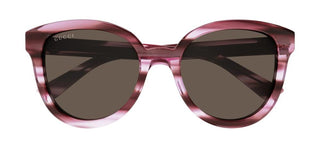 Gucci GG1315S women Havana Squared Sunglasses