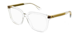 Gucci GG1319O women Transparent Squared Eyeglasses