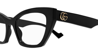 Gucci GG1334O women Black Squared Eyeglasses