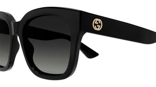 Gucci GG1338S women Black Visor Sunglasses