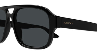 Gucci GG1342S men Black Squared Sunglasses