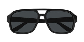 Gucci GG1342S men Black Squared Sunglasses