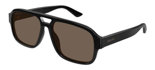 Gucci GG1342S men Black Squared Sunglasses