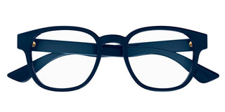 Gucci GG1343O men Blue Geometric Eyeglasses