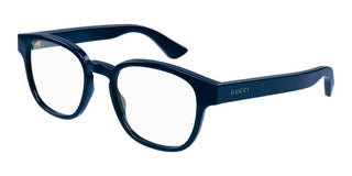 Gucci GG1343O men Blue Geometric Eyeglasses