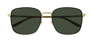 Gucci GG1350S men Gold Geometric Sunglasses