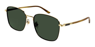 Gucci GG1350S men Gold Geometric Sunglasses