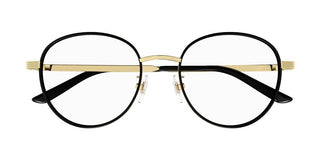 Gucci GG1353OA men Black Round Eyeglasses